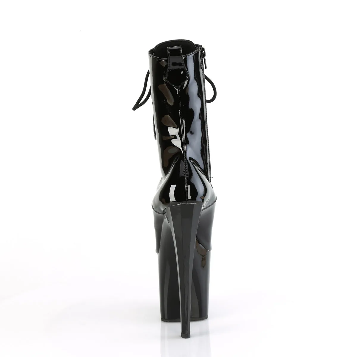 8 Inch Heel ENCHANT-1040 Black Patent