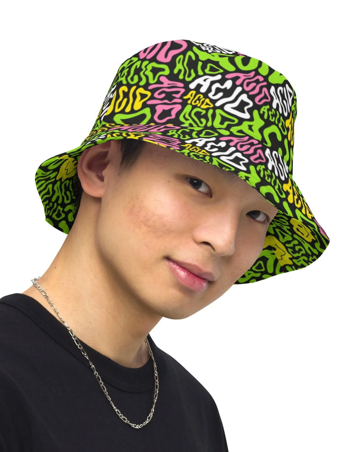 Acid Smilez / Candy Acid Reversible Bucket Hat