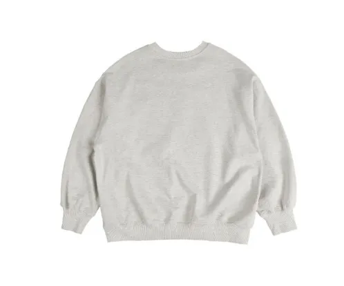 AEAE  |U-Neck Long Sleeves Cotton Cropped Tops