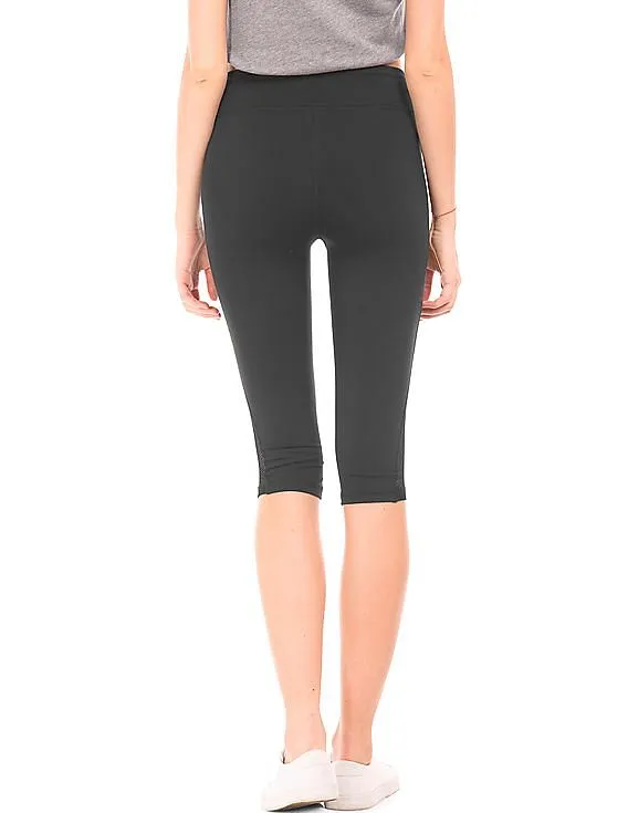 Aeropostale Mesh Inset Cropped Leggings