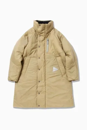 And Wander Primaloft Rip Coat - Beige