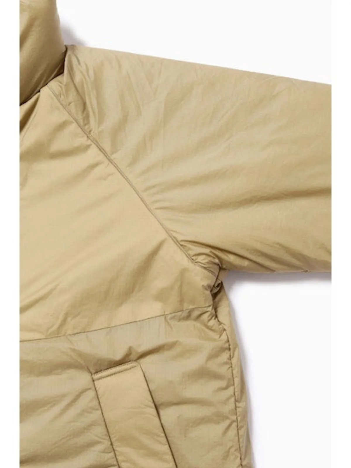 And Wander Primaloft Rip Coat - Beige