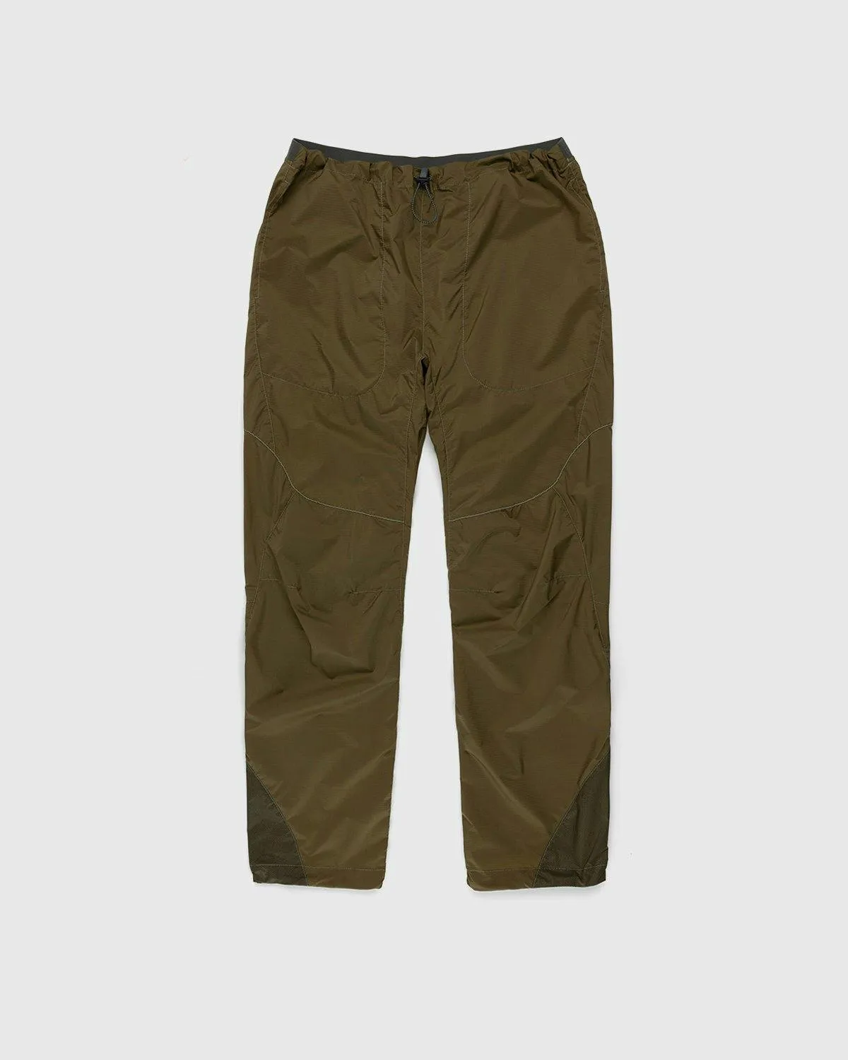 And Wander – W Weave Windy Pants Green | Highsnobiety Shop