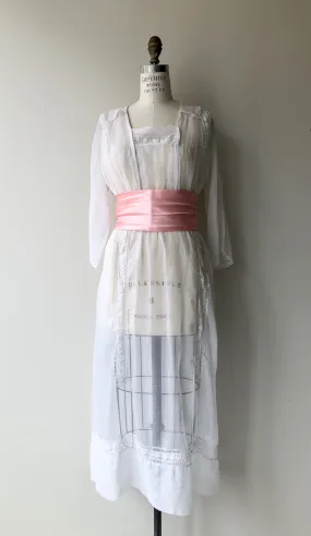 Antique Edwardian Cotton Voile Dress