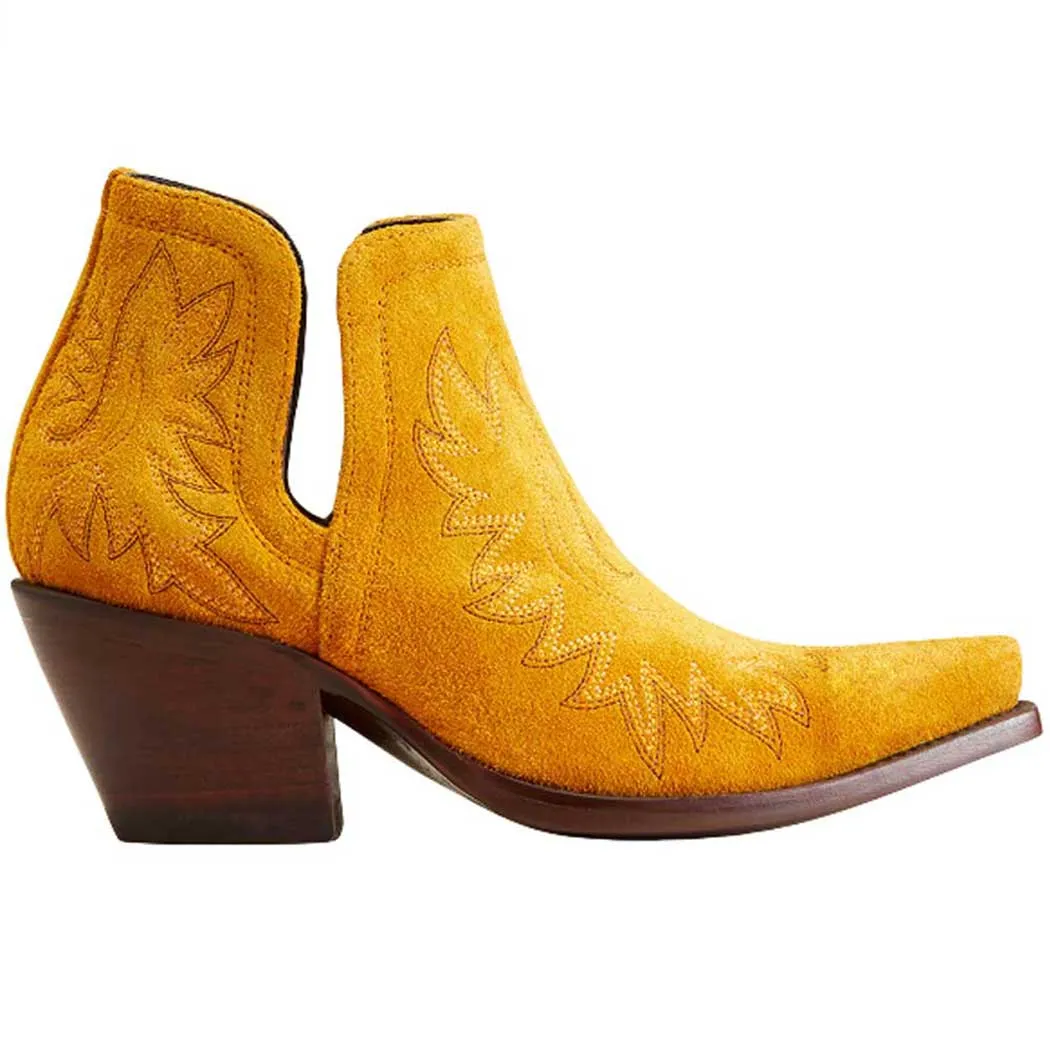 Ariat Dixon Western Bootie Gilded Suede (Women's)