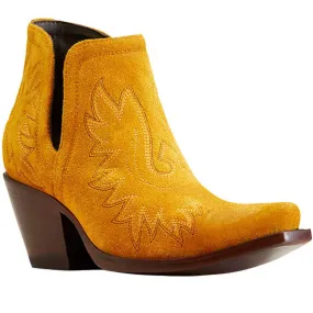 Ariat Dixon Western Bootie Gilded Suede (Women's)