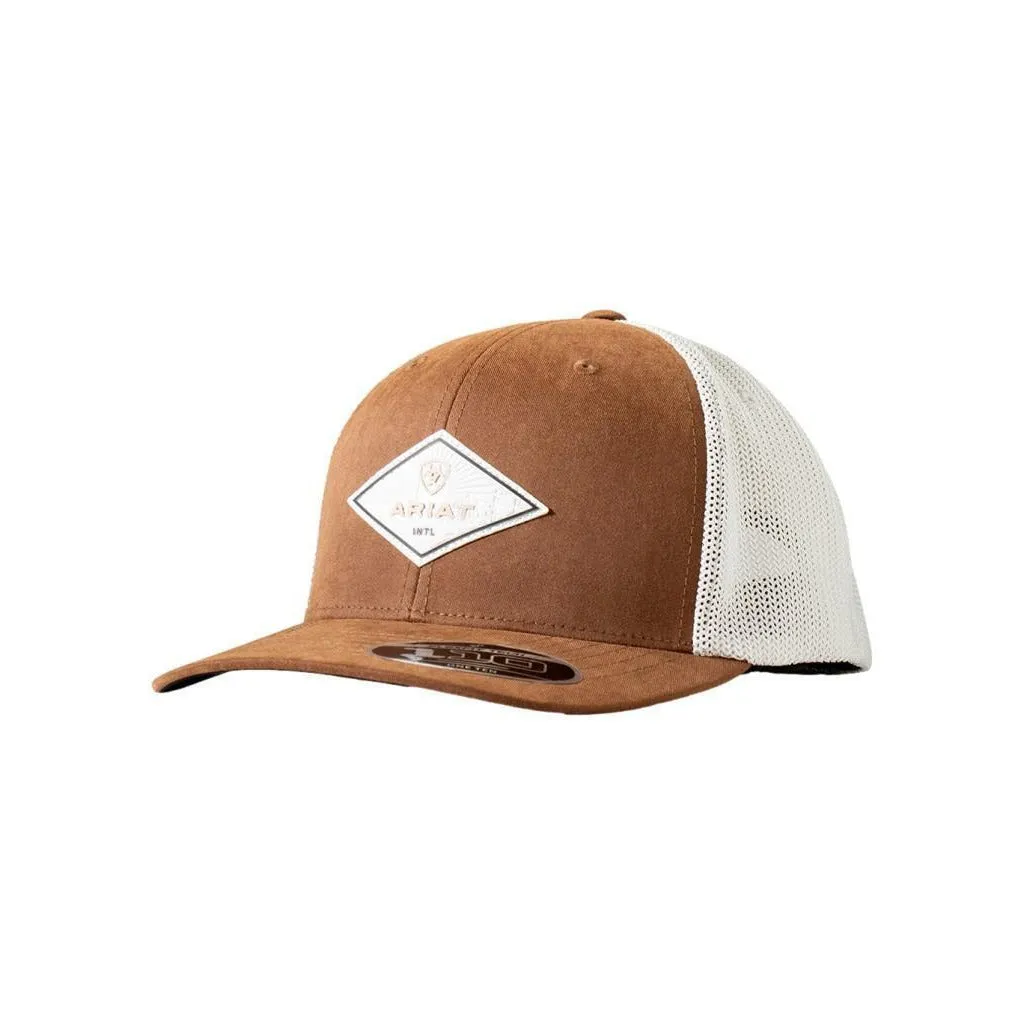 Ariat Leather Patch Hat