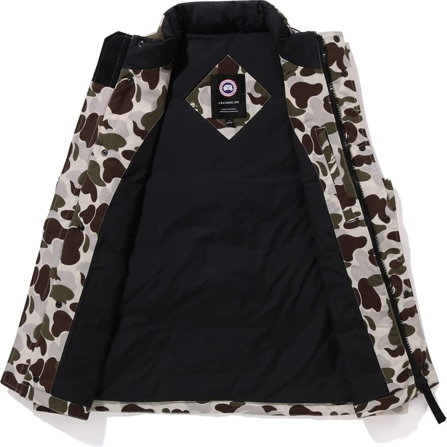 BAPE X CANADA GOOSE FREESTYLE VEST MENS