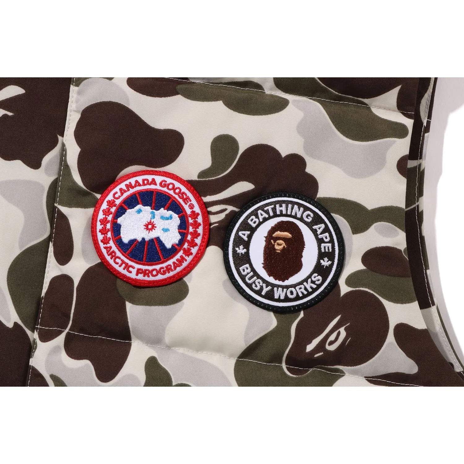 BAPE X CANADA GOOSE FREESTYLE VEST MENS