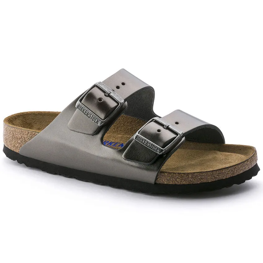 BIRKENSTOCK ARIZONA ANTHRACITE LEATHER