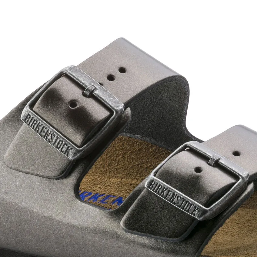 BIRKENSTOCK ARIZONA ANTHRACITE LEATHER