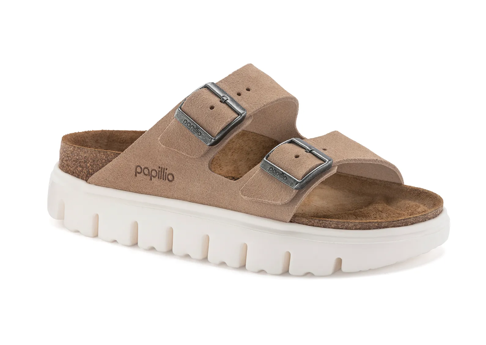 BIRKENSTOCK ARIZONA CHUNKY SUEDE