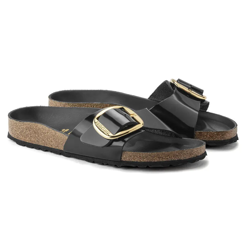 BIRKENSTOCK MADRID BIG BUCKLE HIGH SHINE LEATHER