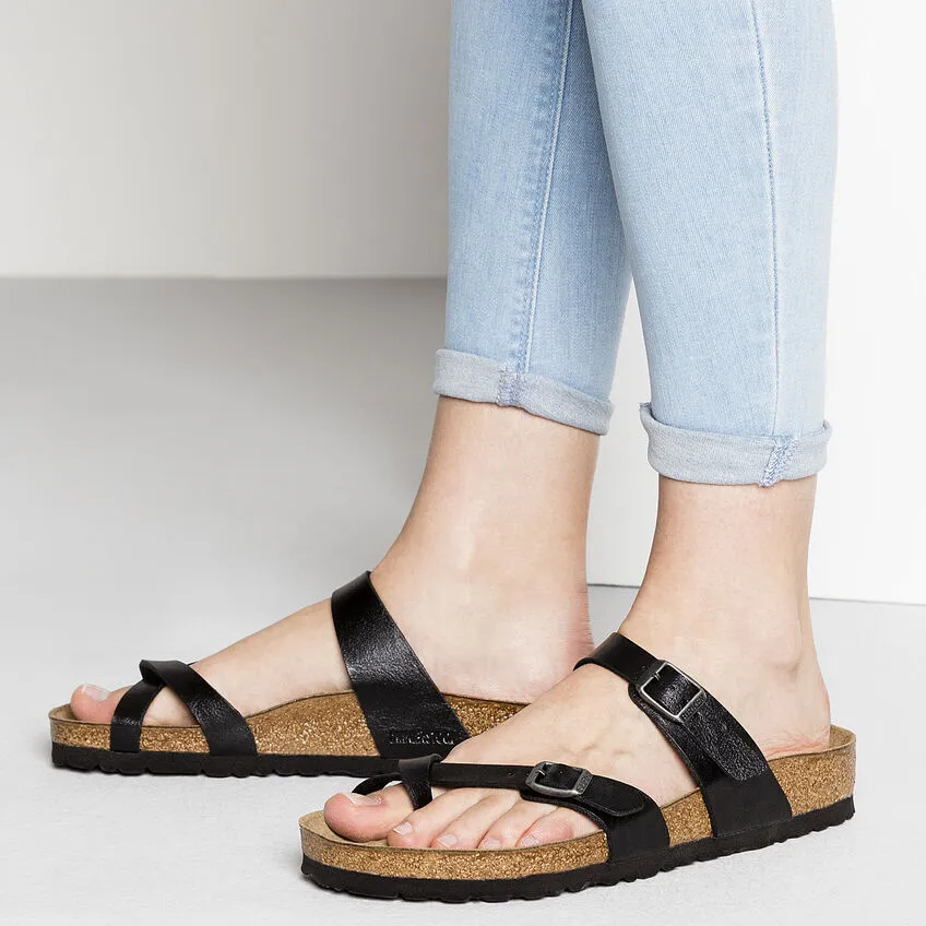 BIRKENSTOCK MAYARI LICORICE BIRKO-FLOR