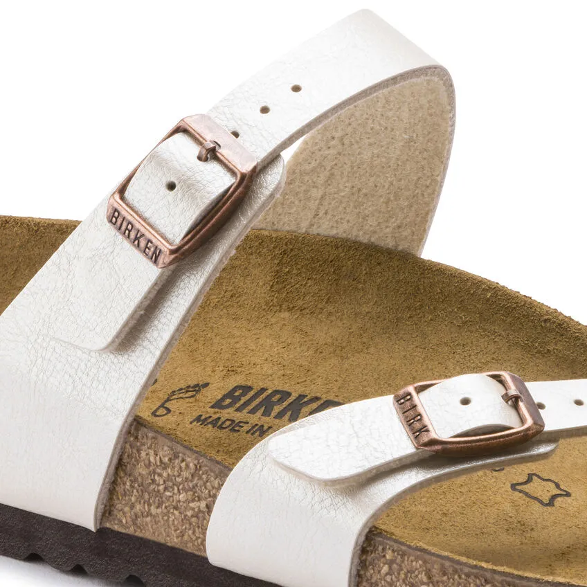 BIRKENSTOCK MAYARI PEARL WHITE BIRKO-FLOR