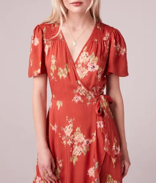 BOG Collective Siena Wrap Dress