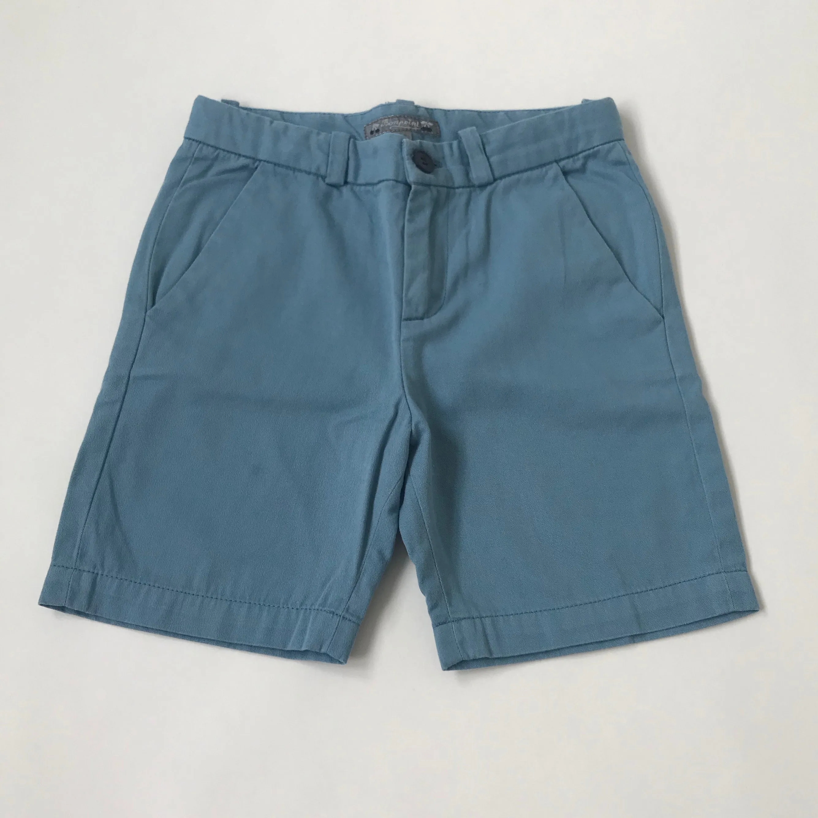 Bonpoint Sky Blue Chino Shorts: 6 Years