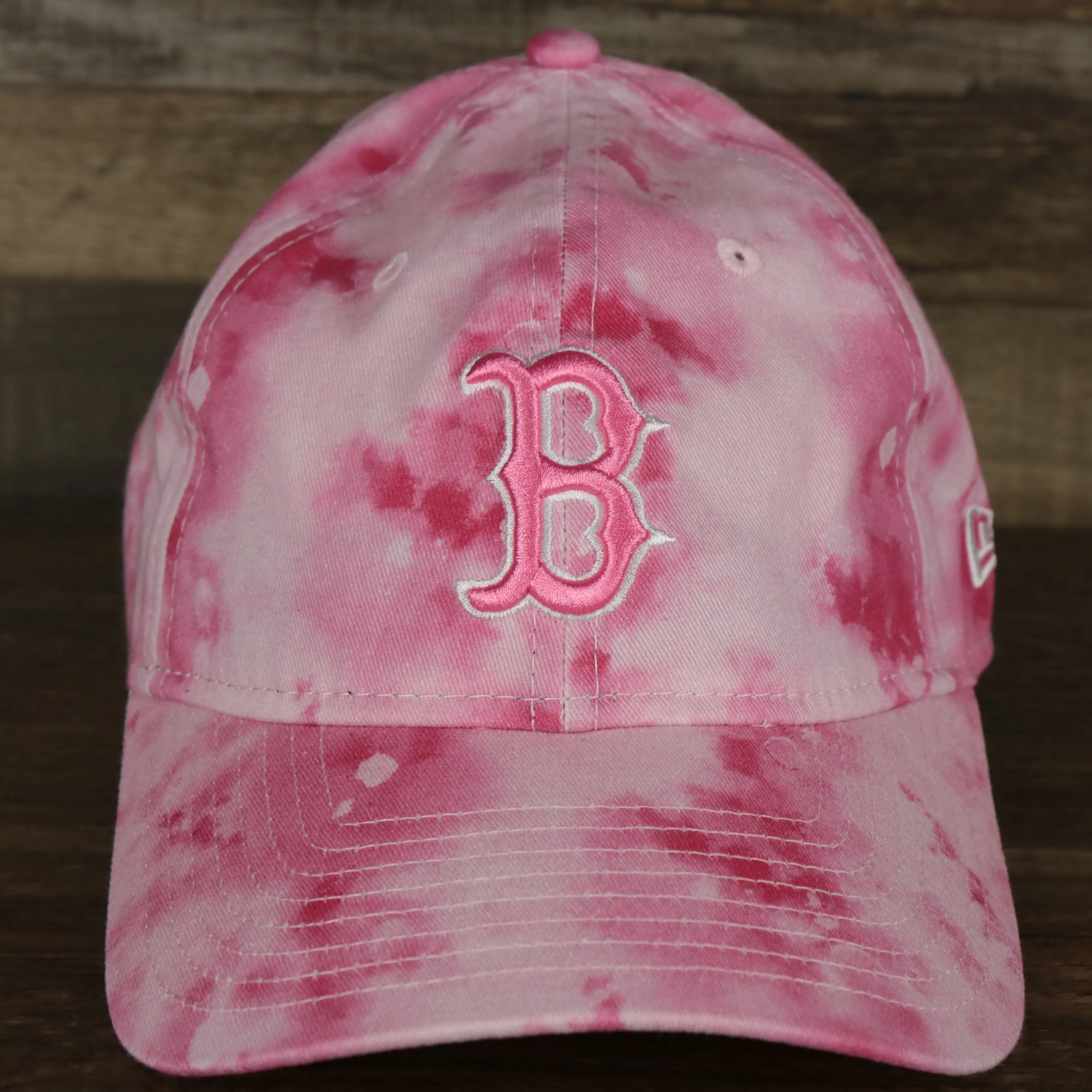 Boston Red Sox 2022 Mother’s Day On-Field 9Twenty Women’s Dad Hat | Pink Tie Dye