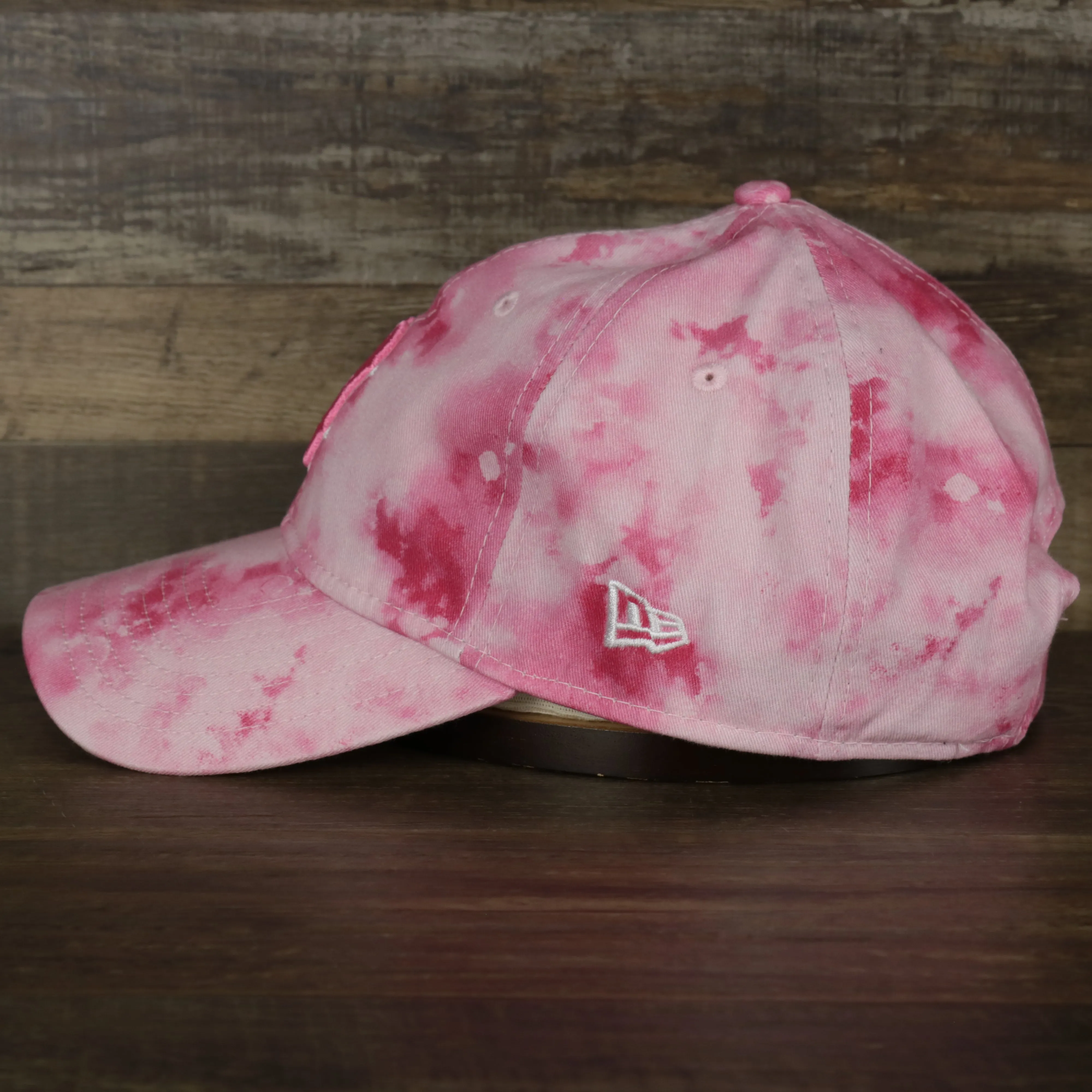 Boston Red Sox 2022 Mother’s Day On-Field 9Twenty Women’s Dad Hat | Pink Tie Dye