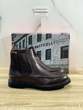 Botticelli Scarpa uomo beatle in pelle marrone luxury men boot bottice