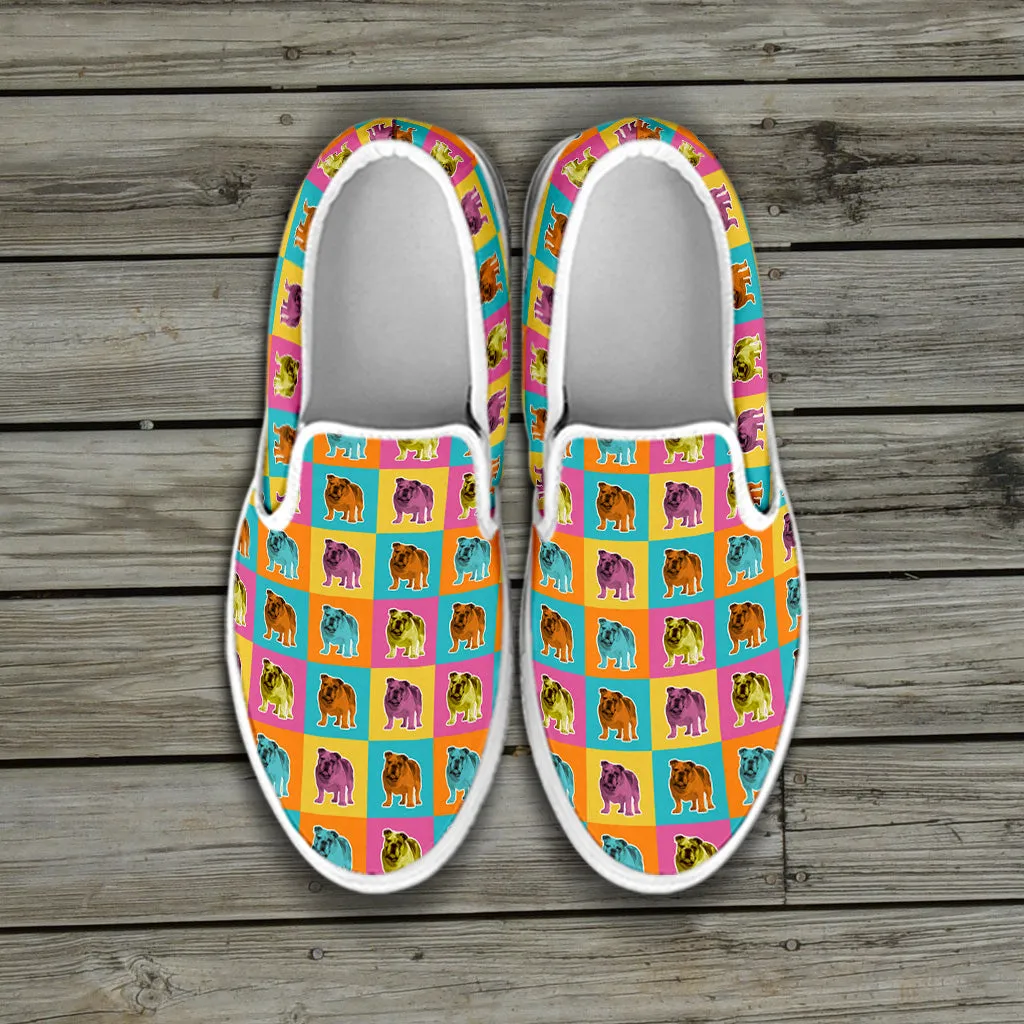 Bulldog Slip On Shose