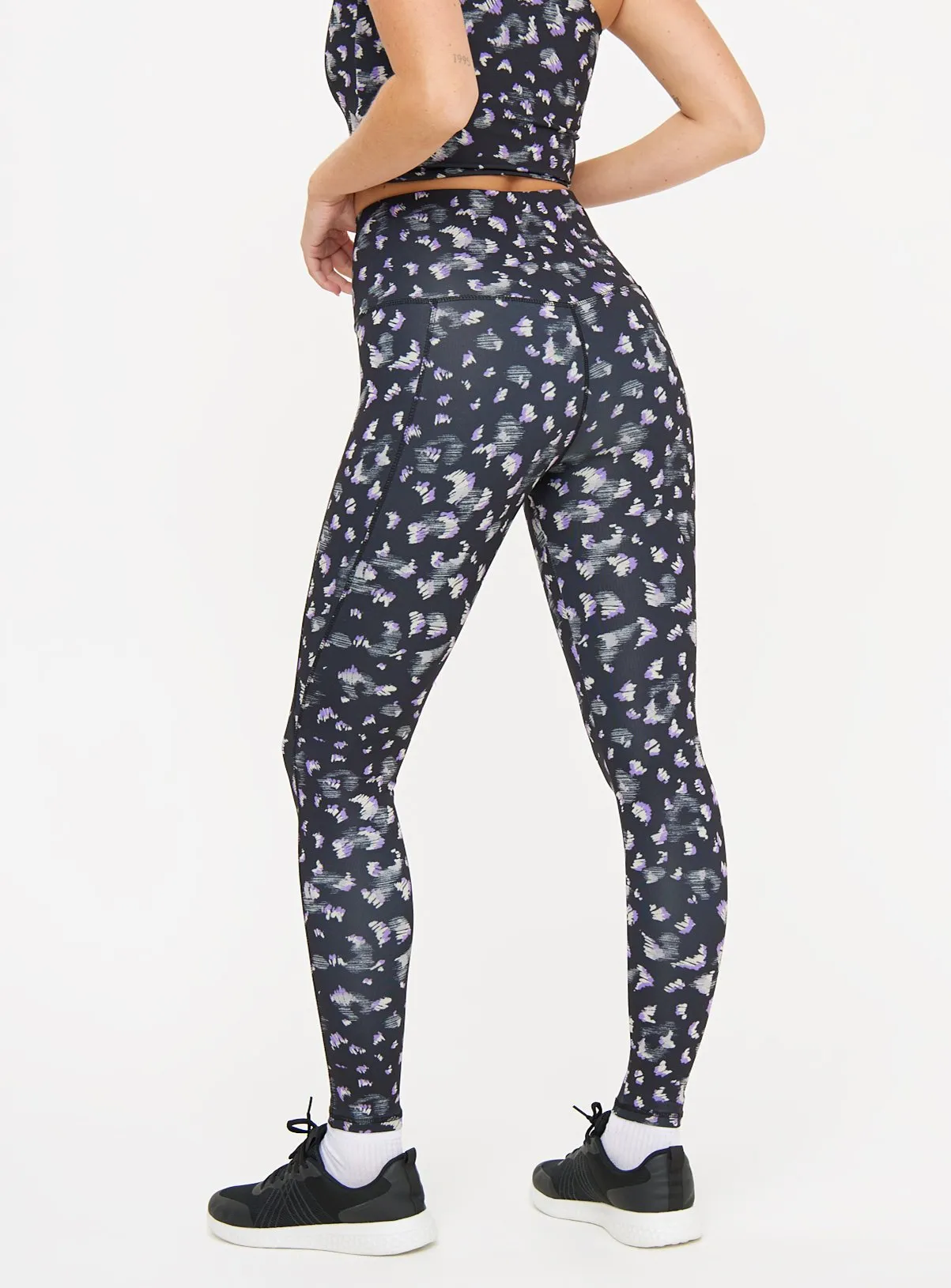 Buy Active Ditsy Animal Print Leggings M | Sports leggings | Tu