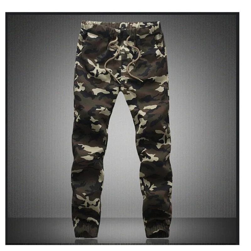 Camouflage Jogger Pencil Harem Pants for Men