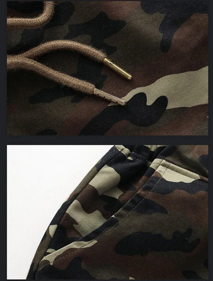 Camouflage Jogger Pencil Harem Pants for Men