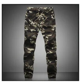 Camouflage Jogger Pencil Harem Pants for Men