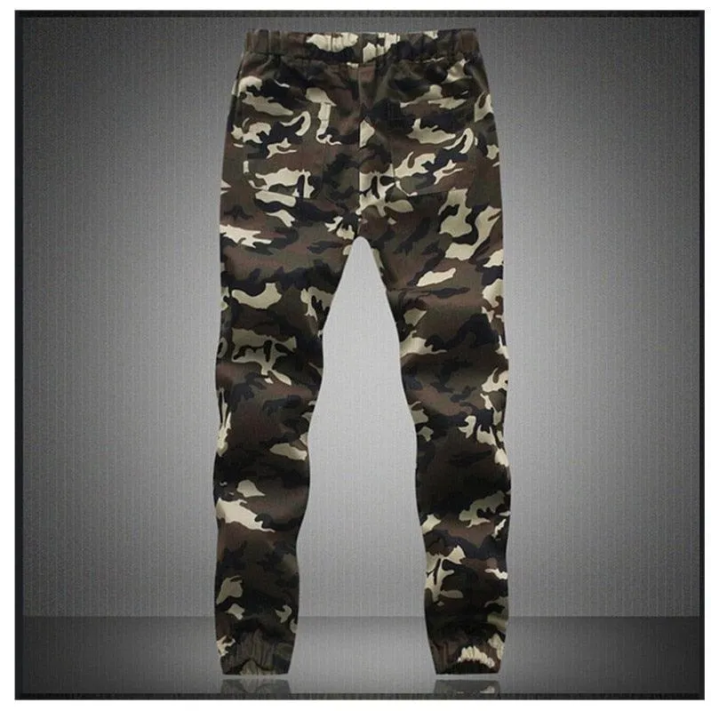 Camouflage Jogger Pencil Harem Pants for Men