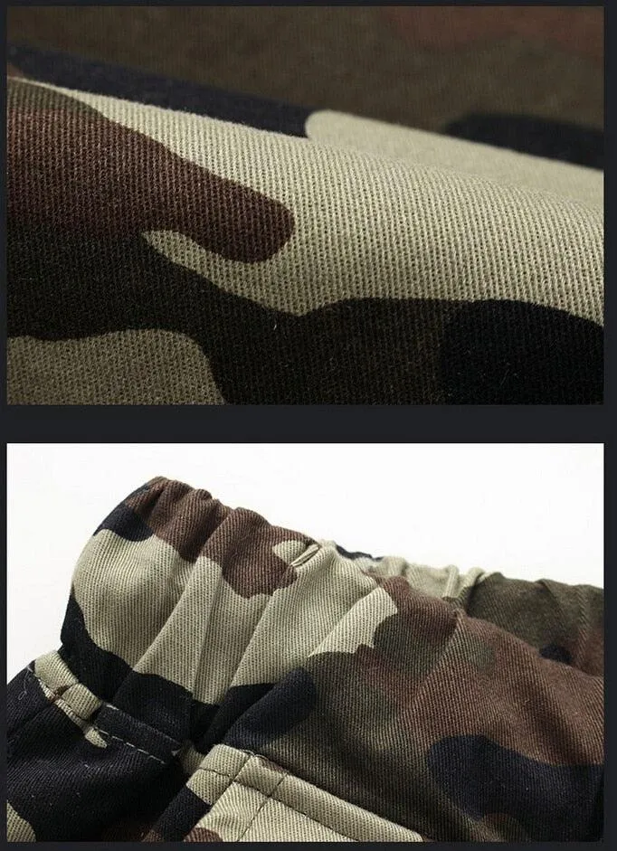 Camouflage Jogger Pencil Harem Pants for Men