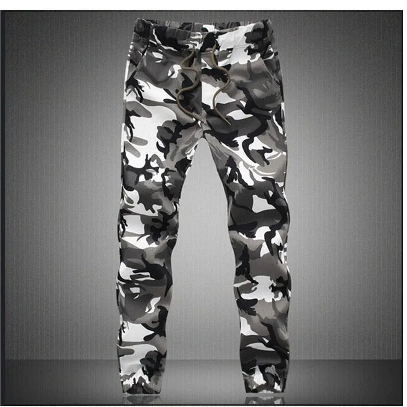 Camouflage Jogger Pencil Harem Pants for Men