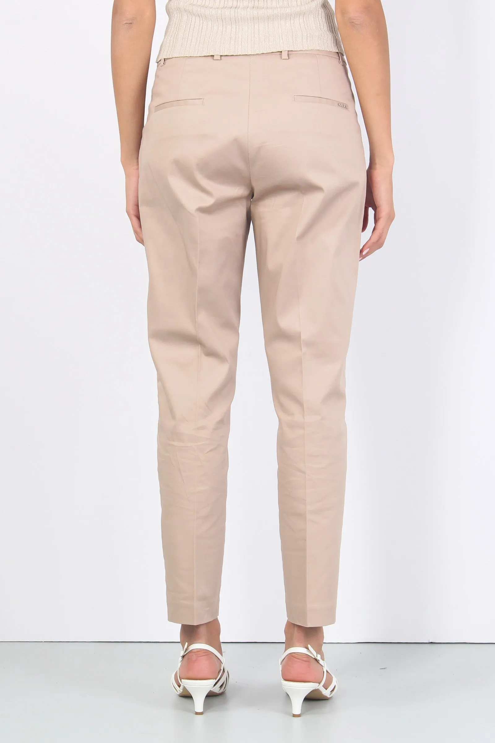 Chino Cotone Leggero Kaki