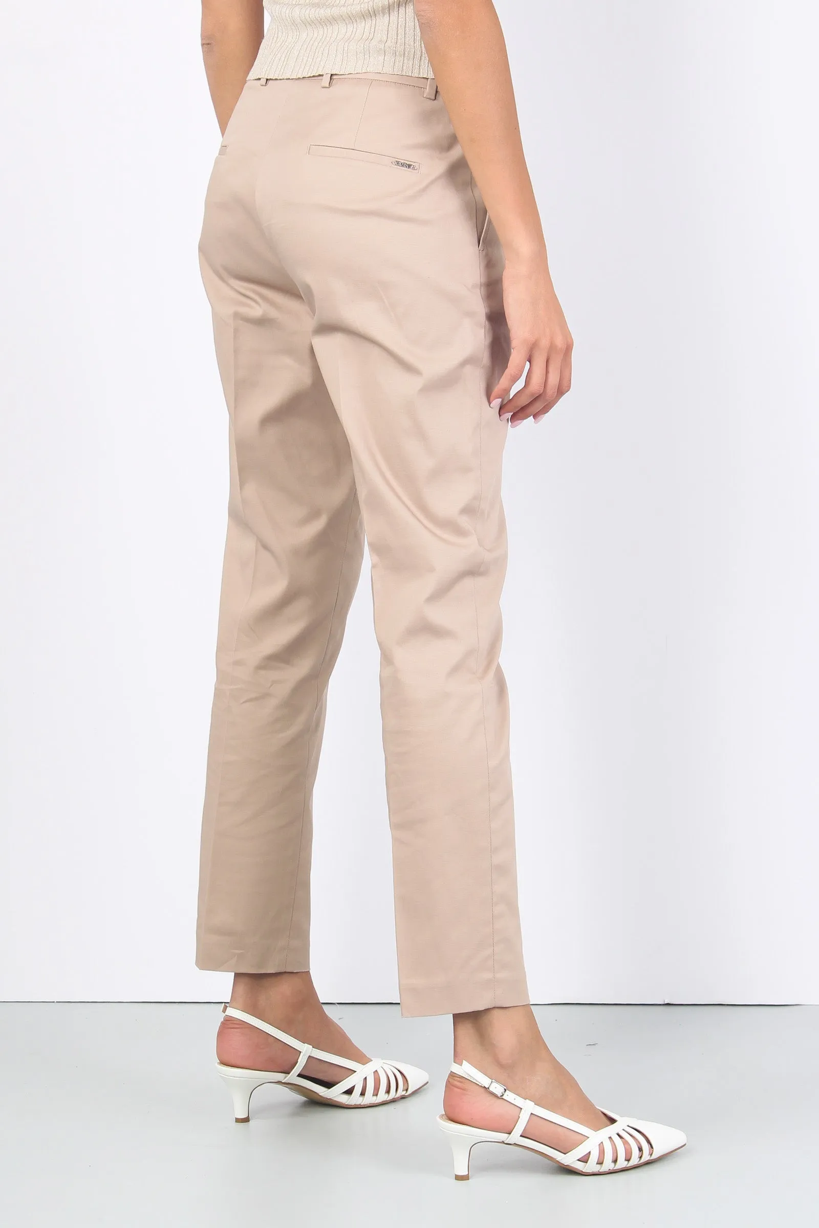 Chino Cotone Leggero Kaki