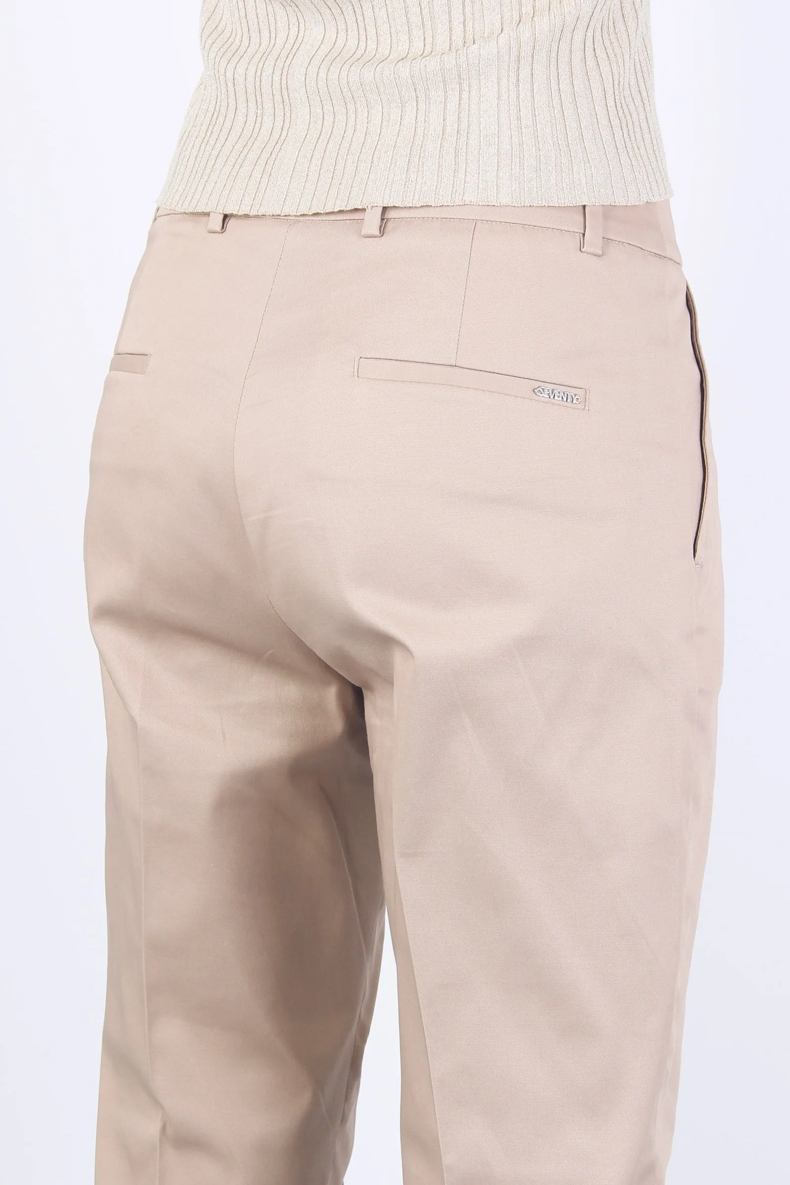 Chino Cotone Leggero Kaki