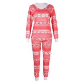 Christmas Pajamas! Red & White Pants Set