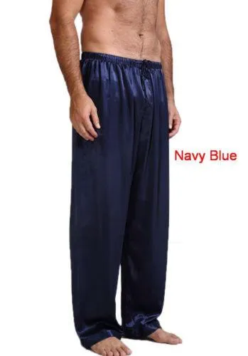 Classic Satin Pajamas Sleepwear Pants Sleep Bottoms