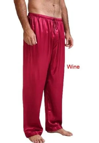 Classic Satin Pajamas Sleepwear Pants Sleep Bottoms