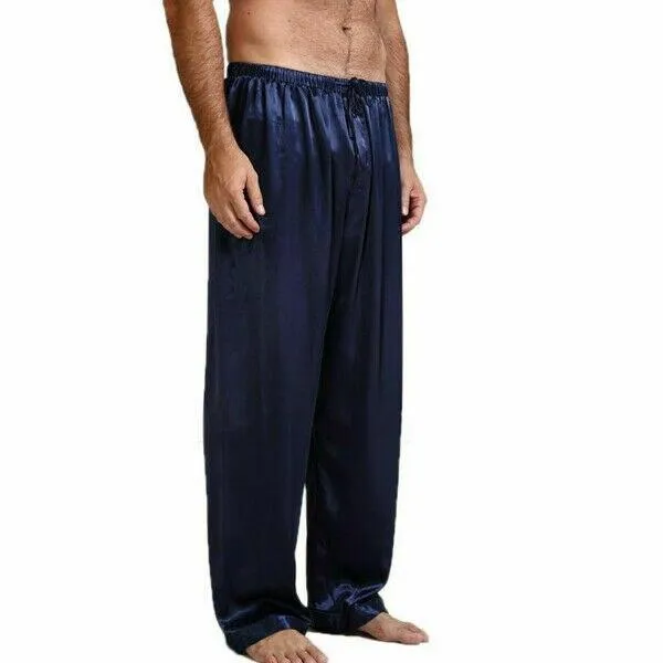 Classic Satin Pajamas Sleepwear Pants Sleep Bottoms