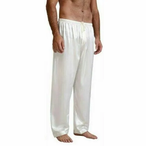 Classic Satin Pajamas Sleepwear Pants Sleep Bottoms