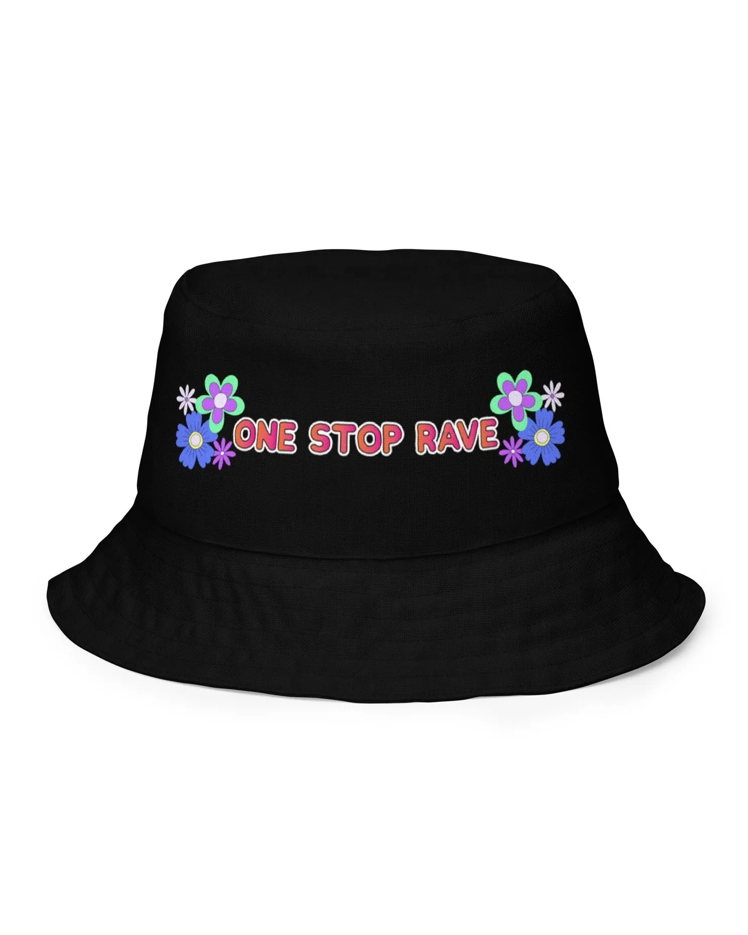 Crazy Daisy Reversible Bucket Hat