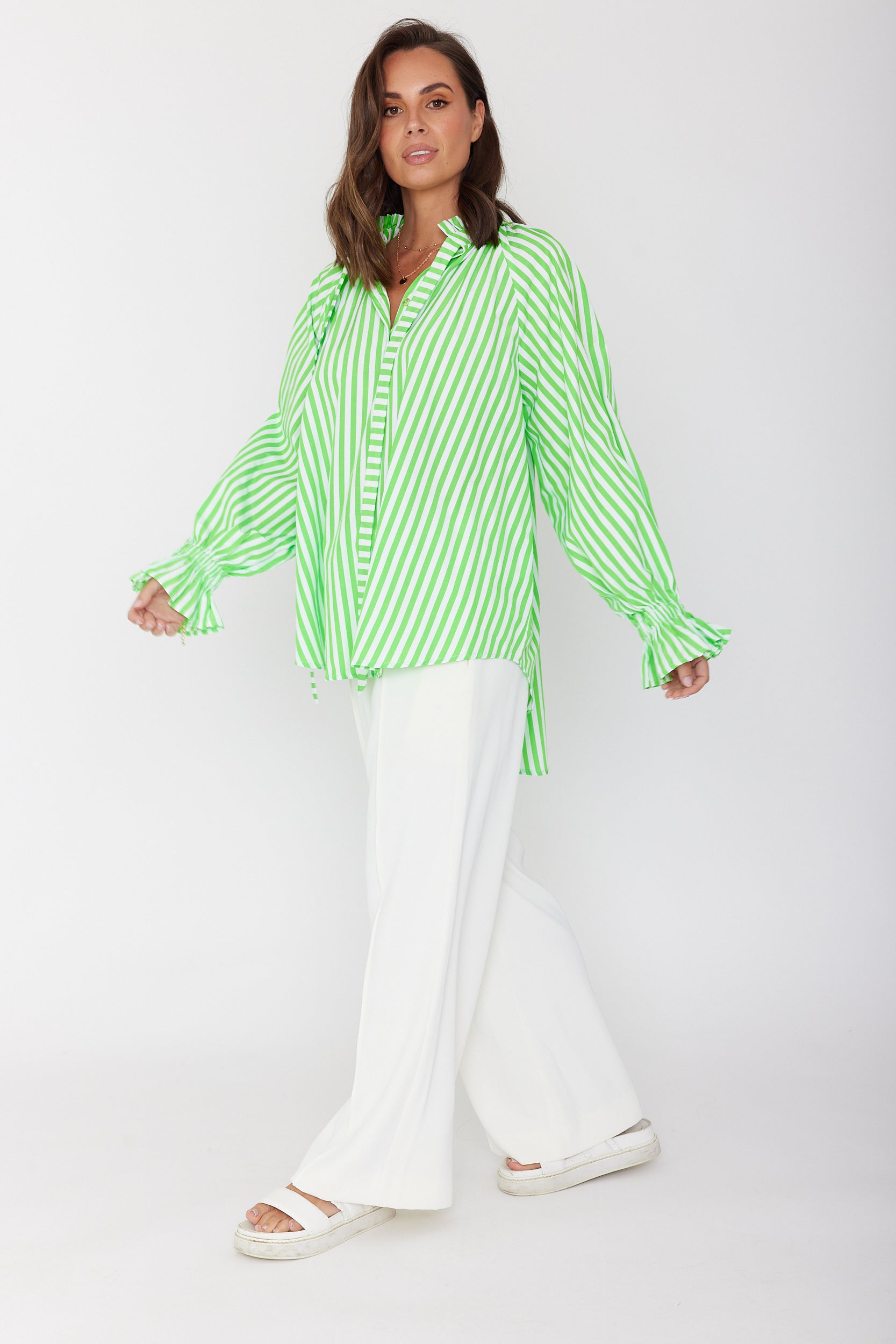 DANILL Lime Stripe