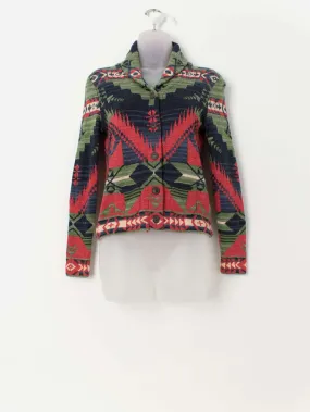 Denim & Supply Ralph Lauren Aztec fitted jacket – Small