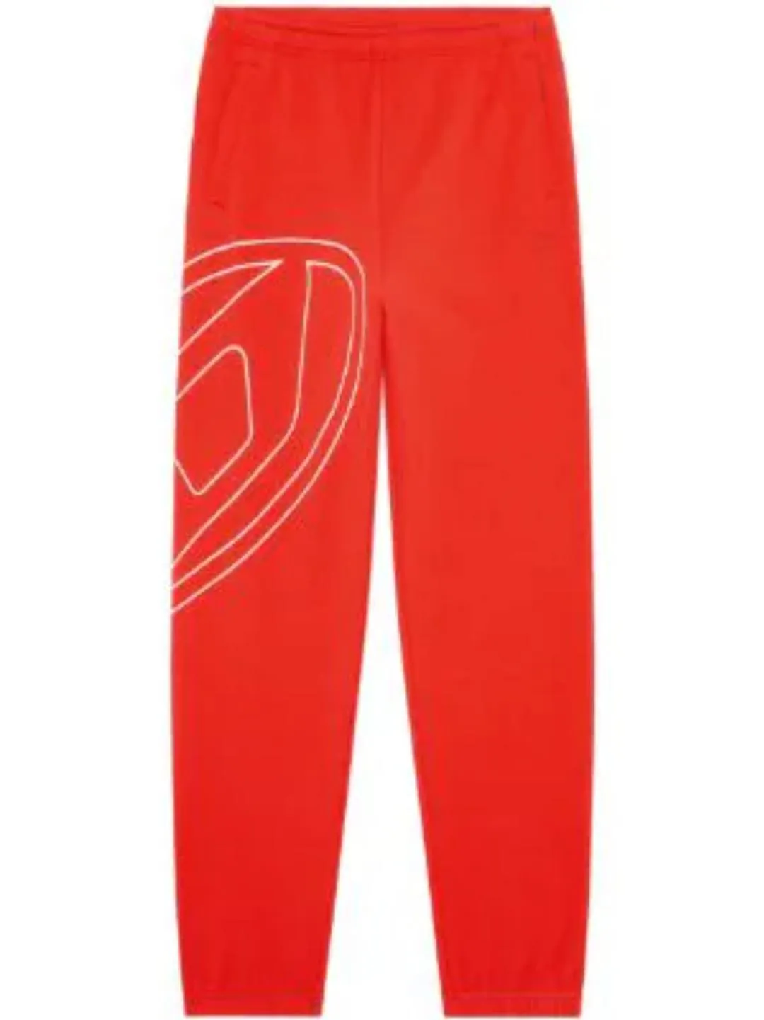 Diesel Pants Logo Red