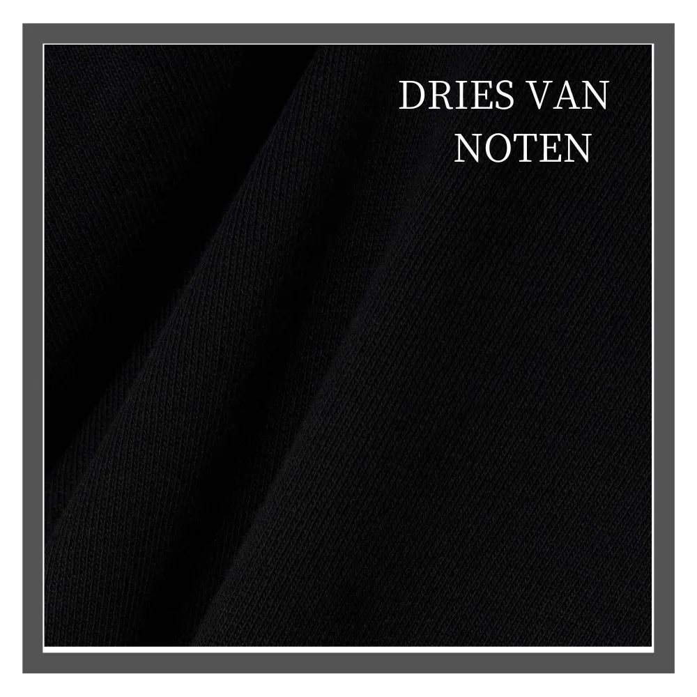 Dries Van Noten  |Long Sleeves Plain Cotton Cropped Tops Hoodies & Sweatshirts