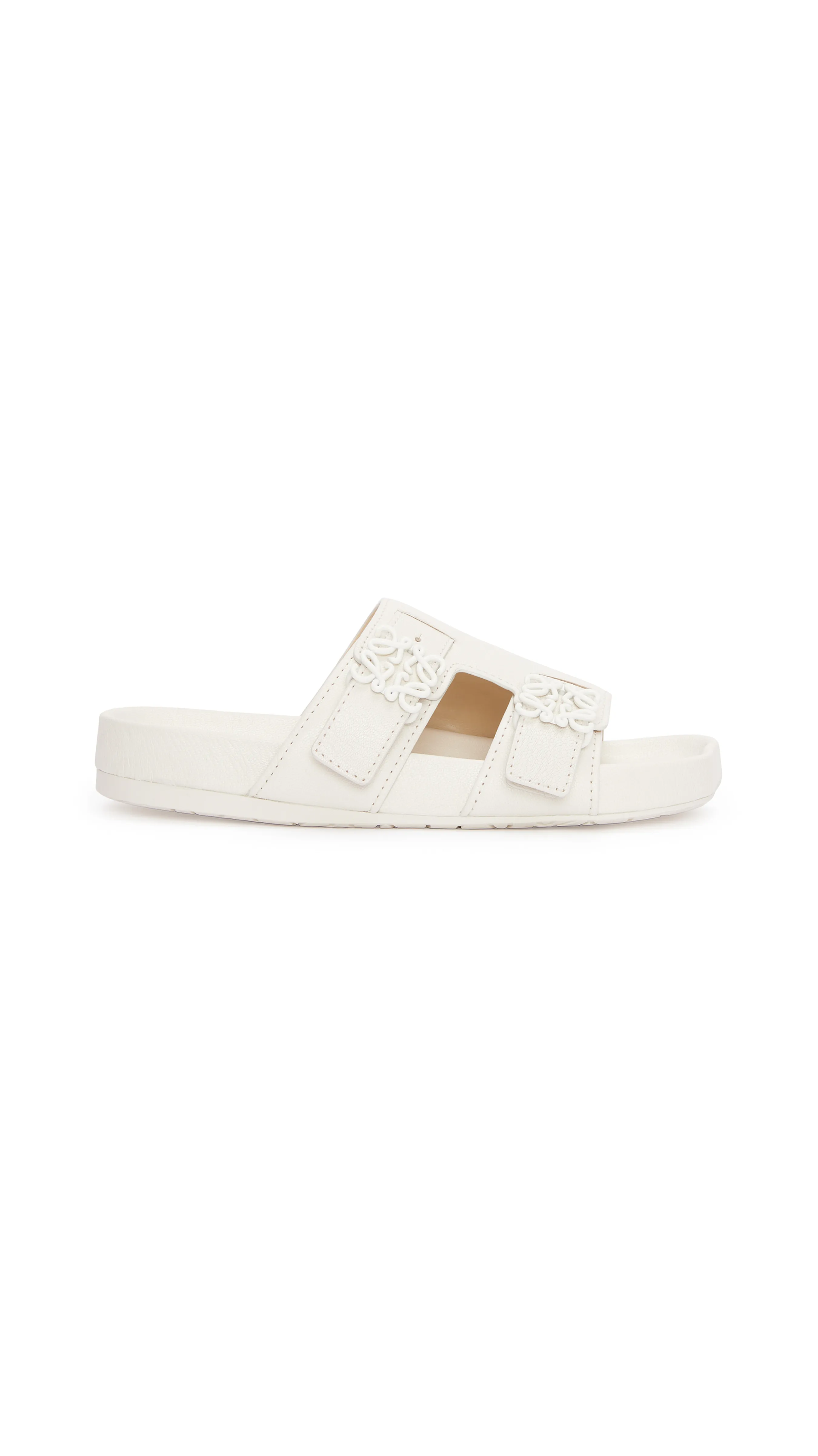 Ease Slide In Goatskin - Anthurium White