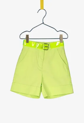 Folded Hem Short Pants