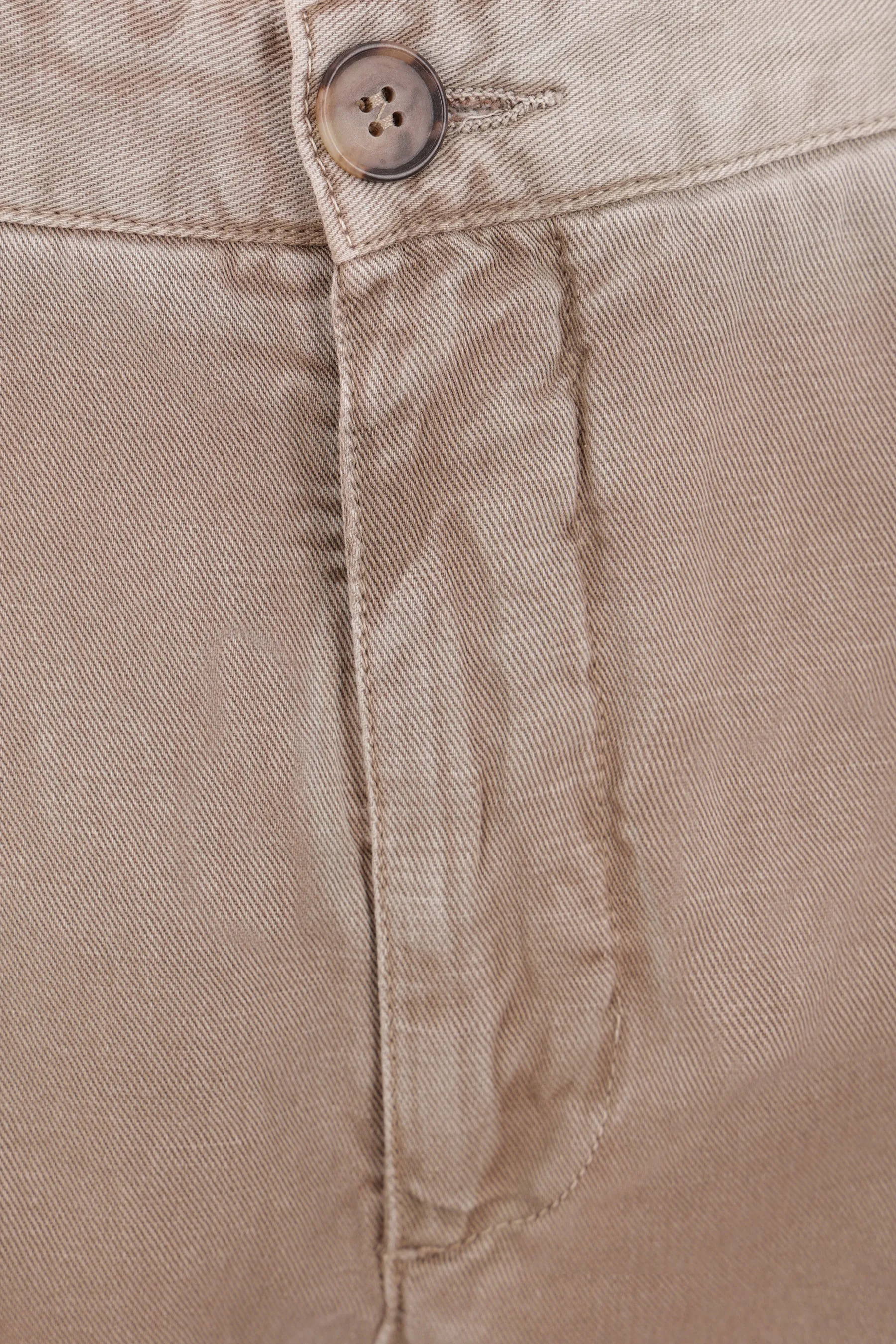 Fraser Pleated cotton and linen chino pants