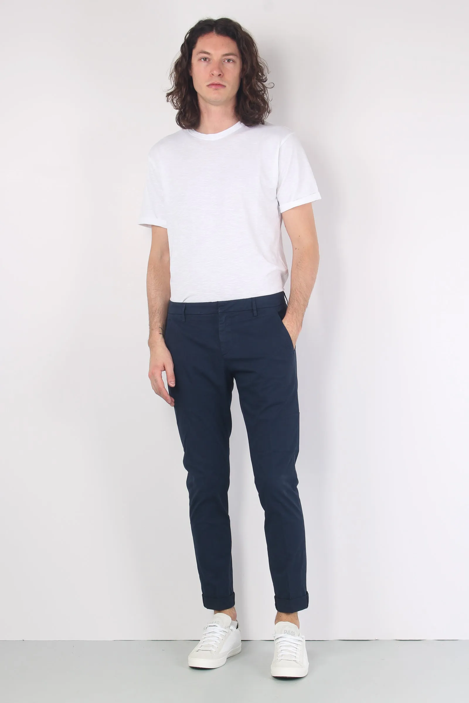 Gaubert Pantalone Chino Blu