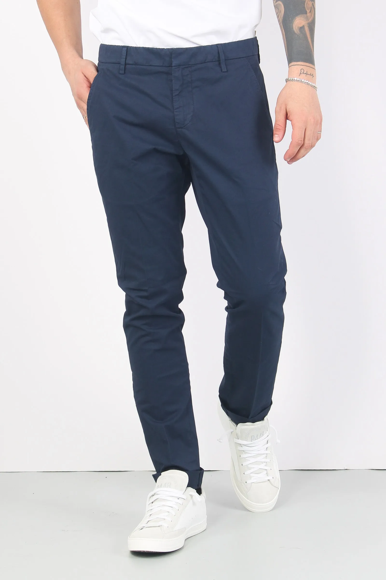 Gaubert Pantalone Chino Blu